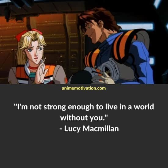 Lucy Macmillan quotes Macross Plus 2