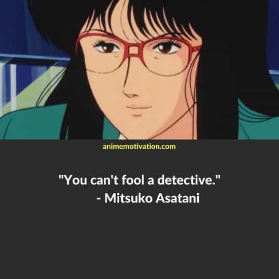 Mitsuko Asatani quotes cats eyes anime 1