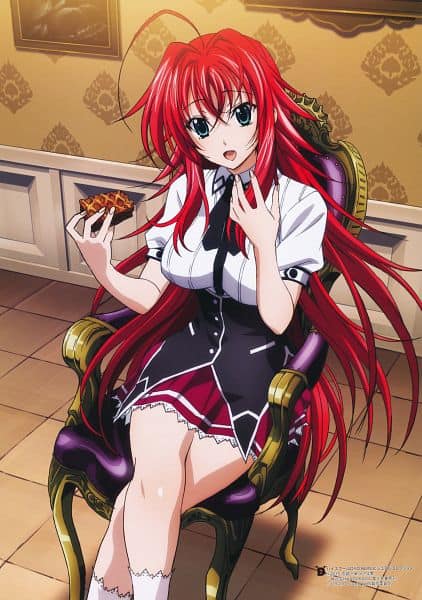 Rias Gremory High School DxD ecchi