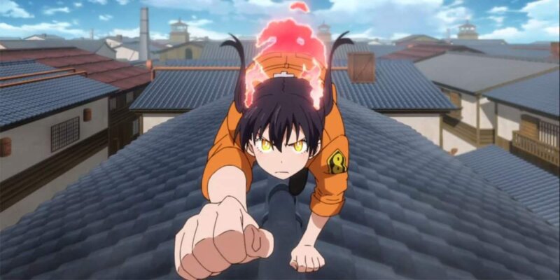 Tamaki Kotatsu fire force cat mode