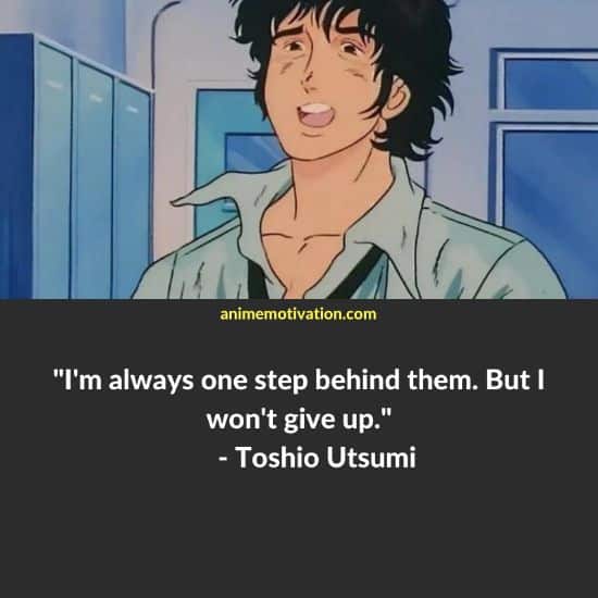 toshio utsumi quotes cats eyes anime 3