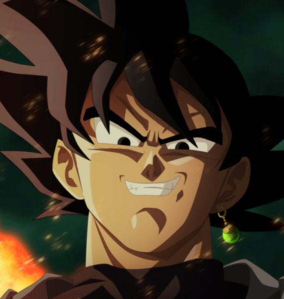 Goku Black Dragon Ball Super smirk