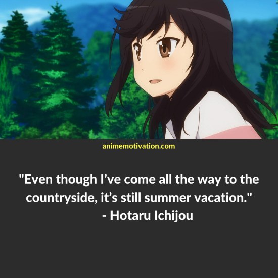 Hotaru Ichijou quotes non non biyori 1