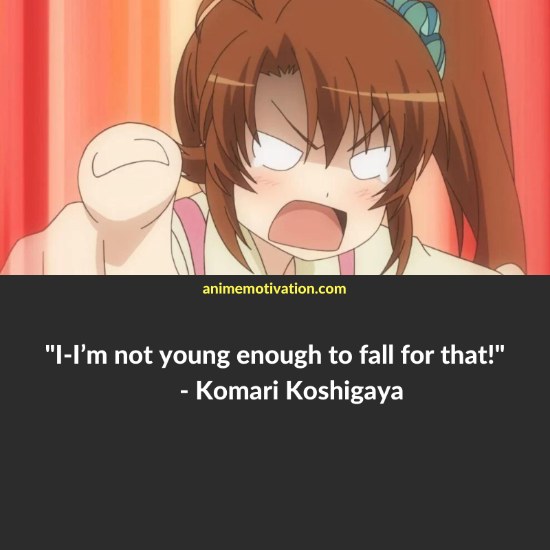Komari Koshigaya quotes non non biyori 1