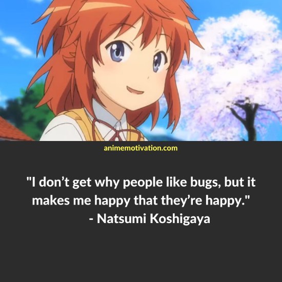 Natsumi Koshigaya quotes non non biyori 1