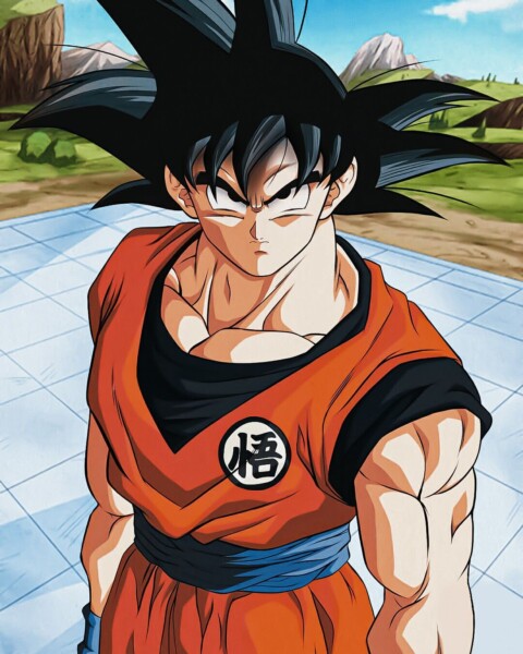 Goku Dragon Ball Z cell games