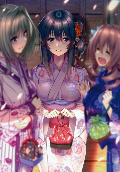 amakano girls kimonos hot hentai