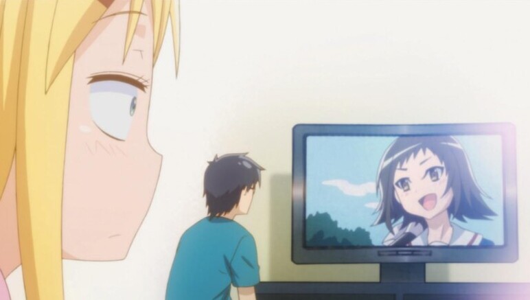 anime character watching tv in anime e1696256062816
