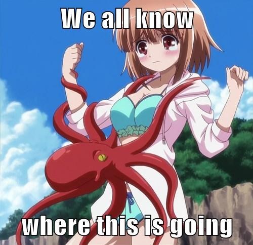 anime tentacle meme