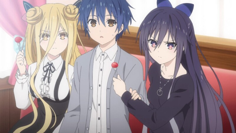 Date A Live polygamy