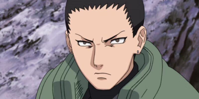 Shikamaru Nara Naruto serious face