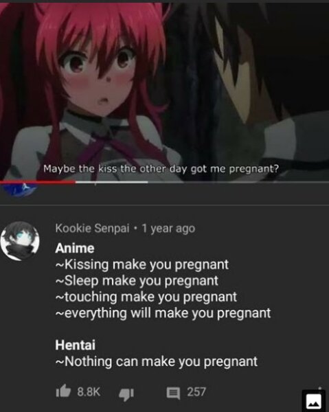 hentai pregnant meme seems legit