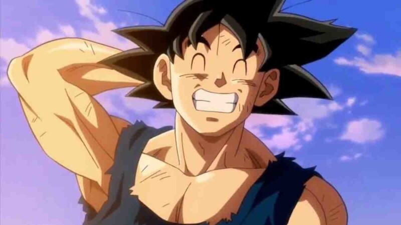 Goku Dragon Ball Z smiley scaled