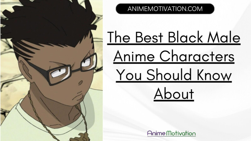 The Best Black Male Anime Characters You Should Know About