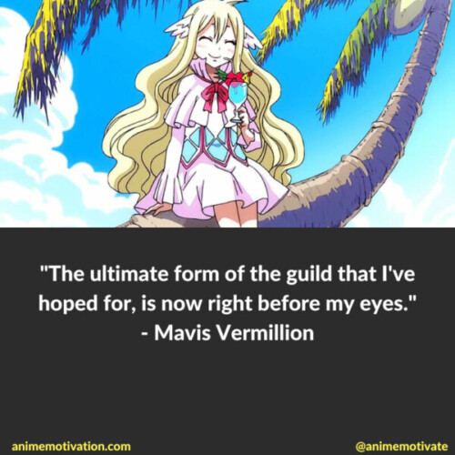 mavis vermillion quotes fairy tail 4