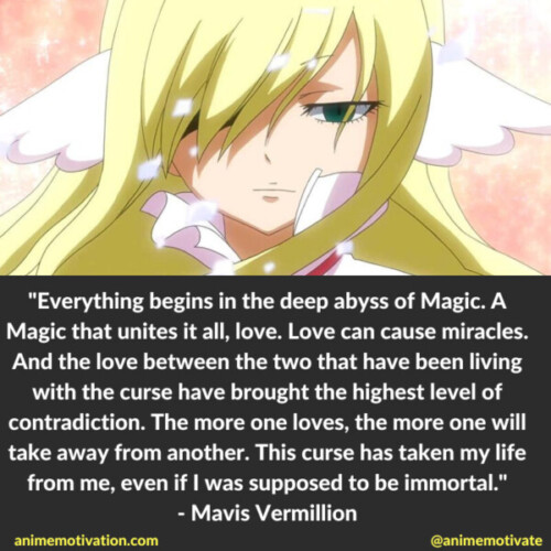 mavis vermillion quotes fairy tail 5