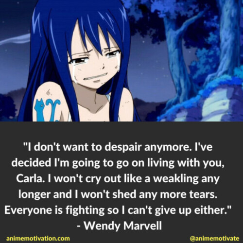 wendy marvell quotes fairy tail 3