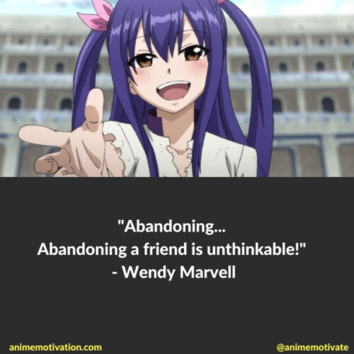 wendy marvell quotes fairy tail 4