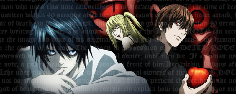 Death Note yagami L misa