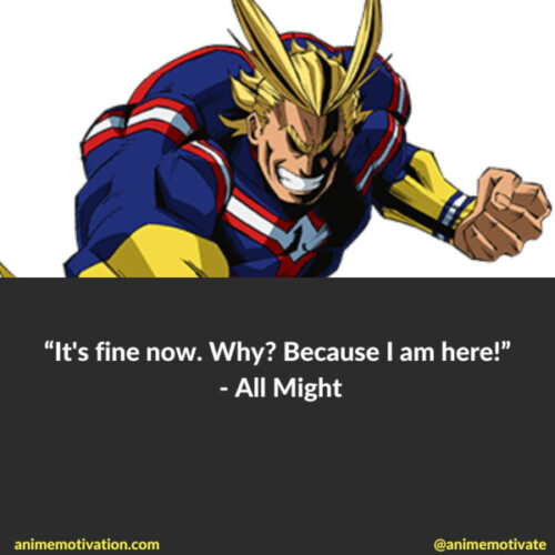 All Might Quotes From My Hero Academia (6)