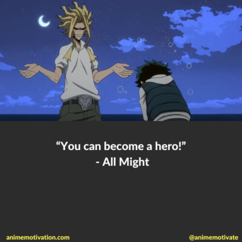 All Might Quotes From My Hero Academia
