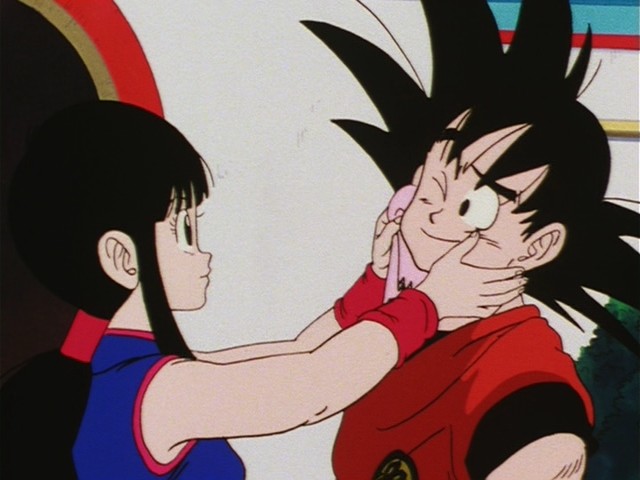 Chichi With Goku Dragon Ball