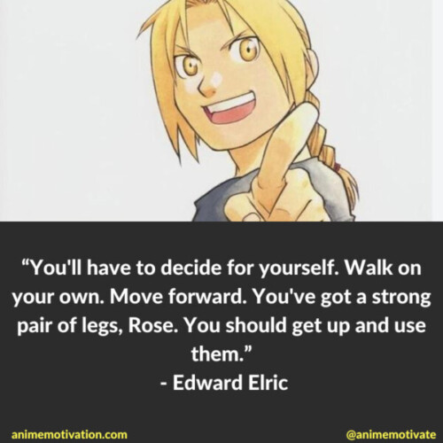 Edward Elric Quotes Fullmetal Alchemist Anime (5)
