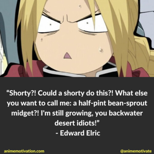 Edward Elric Quotes Fullmetal Alchemist Anime