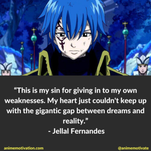 Jellal Fernandes Quotes Fairy Tail Anime (2)