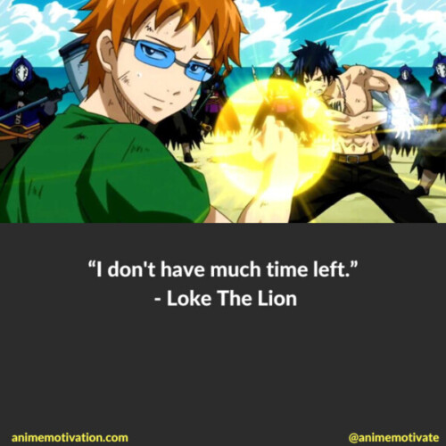 Loke The Lion Quotes Fairy Tail (8)