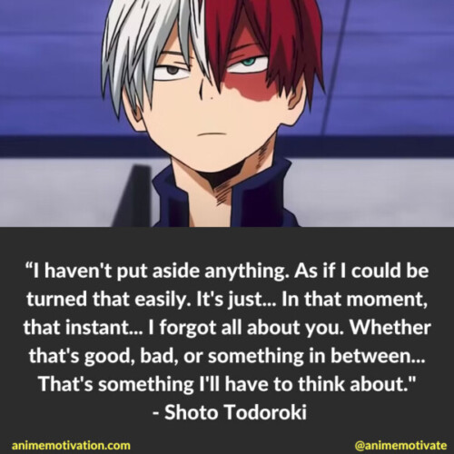 Shoto Todoroki Quotes Mha