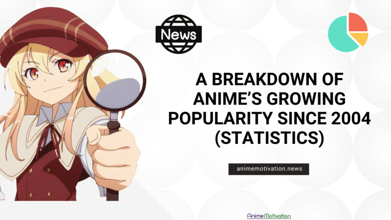 A Breakdown Of Animes Growing Popularity Since 2004 Statistics | https://animemotivation.com/anime-industry-growth-since-2004/