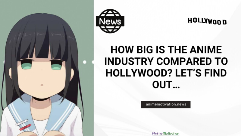 How Big Is The Anime Industry Compared To Hollywood Lets Find Out… 1 | https://animemotivation.com/anime-industry-growth-since-2004/