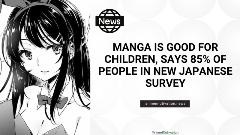 Manga is GOOD for Children Says 85 Of People In New Japanese Survey | https://animemotivation.com/japanese-platform-anime-artists-fantia-censored-visa-mastercard/