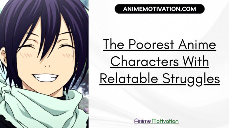32 Poor Anime Characters With Relatable Struggles