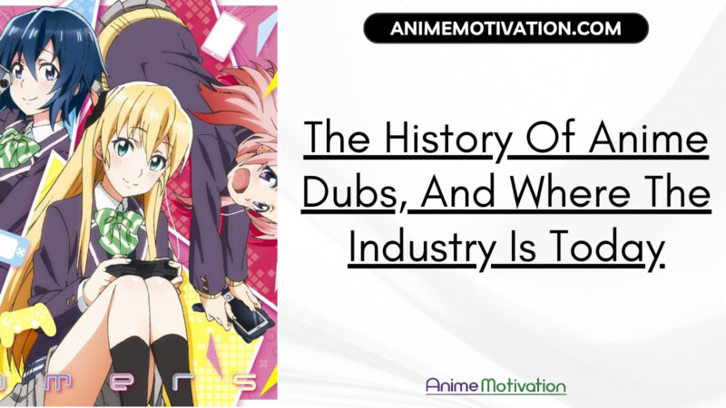 The History Of Anime Dubs And Where The Industry Is Today 1 | https://animemotivation.com/beautiful-manga-panels/