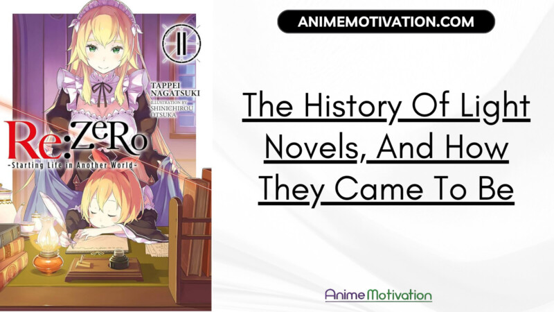 The History Of Light Novels, And How They Came To Be