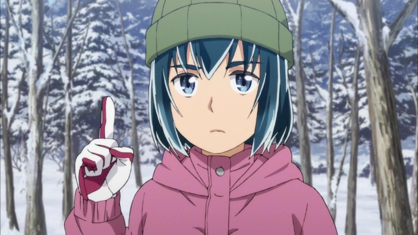 Hinamatsuri blue hair | https://animemotivation.com/anime-shows-that-would-benefit-from-live-action/