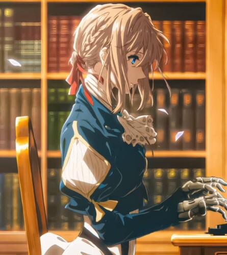 Violet Evergarden girl | https://animemotivation.com/anime-shows-that-would-benefit-from-live-action/