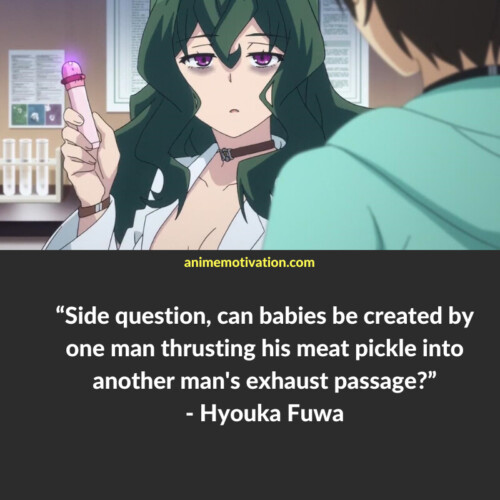 Hyouka Fuwa Quotes Shimoneta