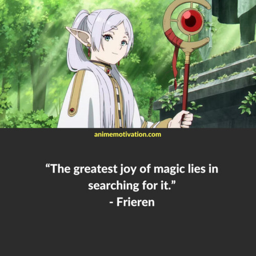 Frieren Mage Quotes Frieren