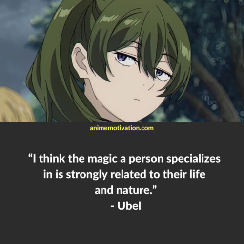 Frieren Mage Quotes Ubel