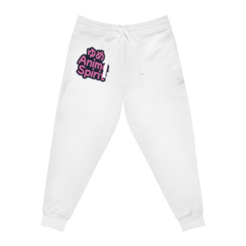 Anime Spirit Text Athletic Joggers Bottoms