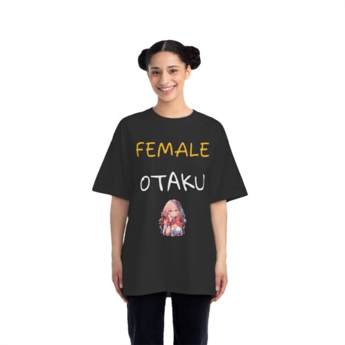 Short-Sleeve Women's T-Shirt Female Otaku Text Design