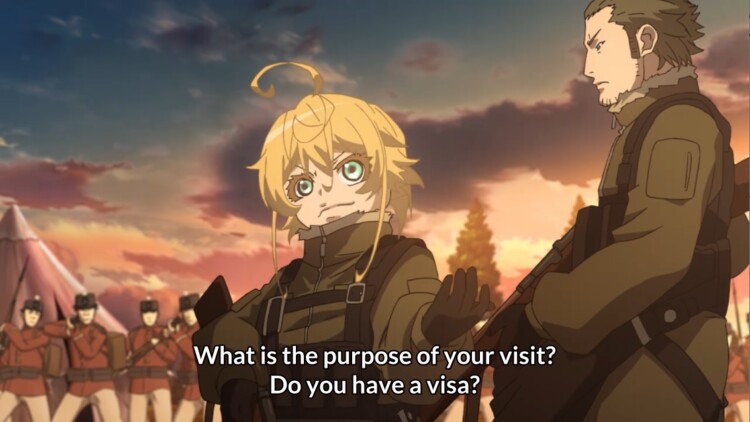 Youjo Senki isekai protagonist female | https://animemotivation.com/differences-between-male-vs-female-isekai-protagonists/