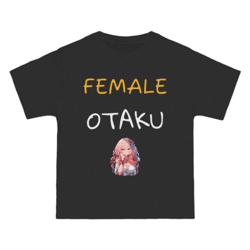 Short-Sleeve Women's T-Shirt Female Otaku Text Design