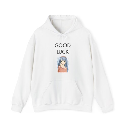 Good Luck Cute Anime Girl Art Hoodie Sweatshirt