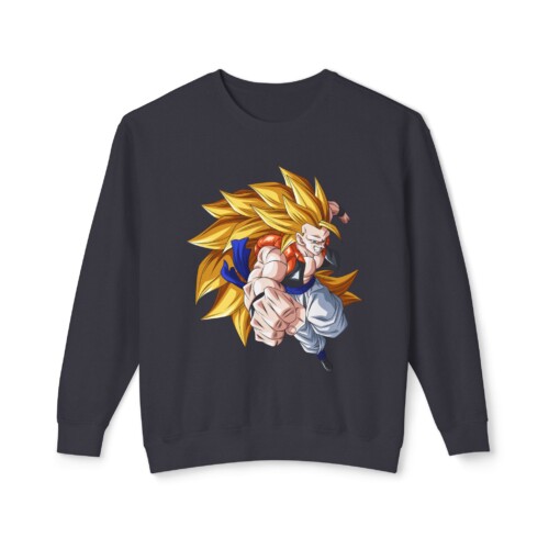 Unisex Lightweight Crewneck Sweatshirt SS3 Gogeta Dragon Ball