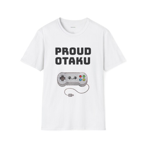 Proud Otaku Gamer Controller Men's Anime T Shirt Unisex