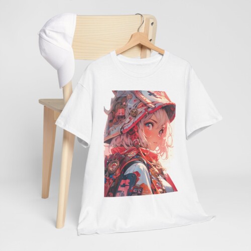 Warrior Anime Girl Tee